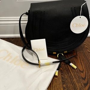 BRAND NEW Chloe Marcie Medium Saddle Bag
